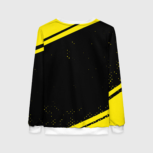 Женский свитшот Borussia полосы / 3D-Белый – фото 2