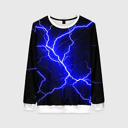 Женский свитшот Color blue black