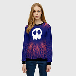 Свитшот женский Babymetal red energy, цвет: 3D-черный — фото 2