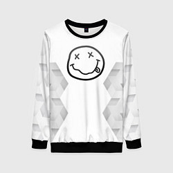 Женский свитшот Nirvana white poly