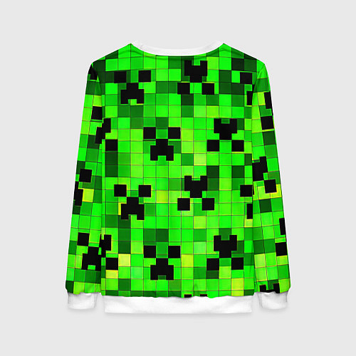 Женский свитшот Minecraft xbox / 3D-Белый – фото 2