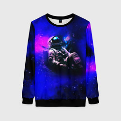 Женский свитшот Астронавт в пучине