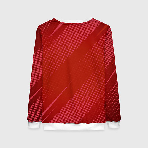 Женский свитшот Audi - абстракция / 3D-Белый – фото 2