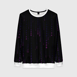 Женский свитшот Color black pink