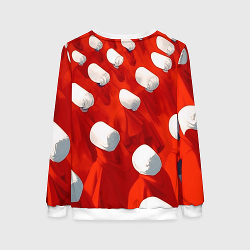 Женский свитшот Рассказ служанки / 3D-Белый – фото 2