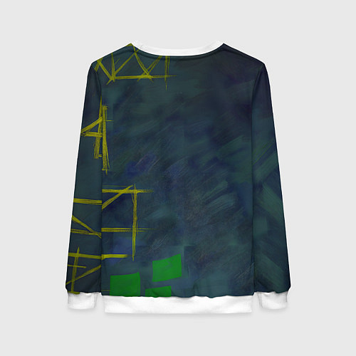 Женский свитшот Джейн Доу из ззз / 3D-Белый – фото 2