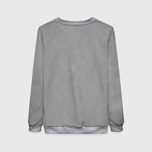 Женский свитшот Мертвый самурай призрак / 3D-Меланж – фото 2