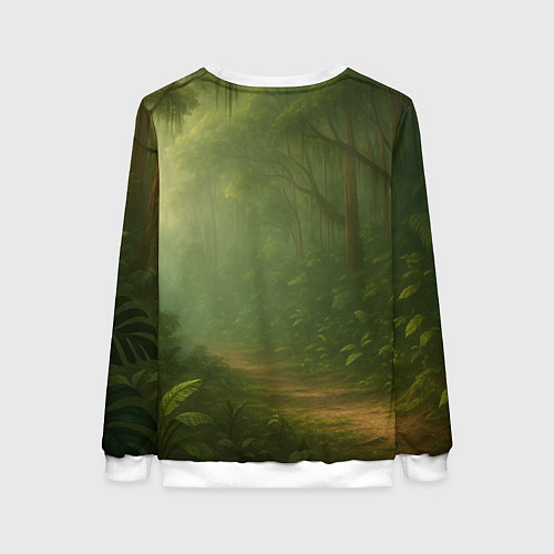 Женский свитшот Shimpanzinni Bananinni ии мем / 3D-Белый – фото 2