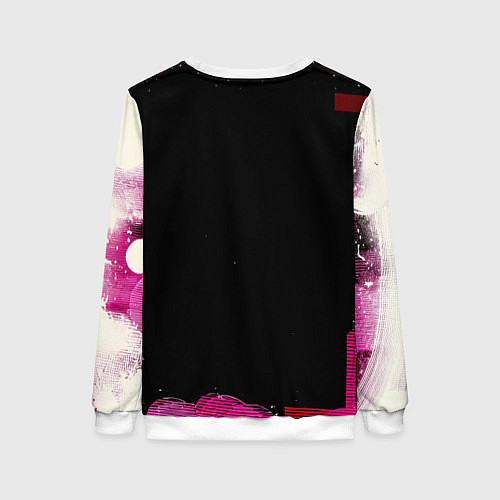 Женский свитшот Барбер киберпанк / 3D-Белый – фото 2