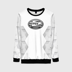 Свитшот женский PSV white poly, цвет: 3D-черный