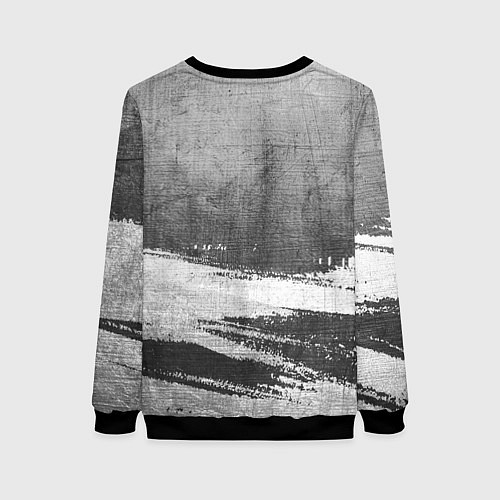 Женский свитшот Valorant - grey gradient посередине / 3D-Черный – фото 2