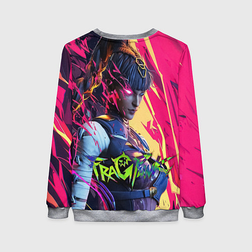 Женский свитшот Fragpunk serket / 3D-Меланж – фото 2