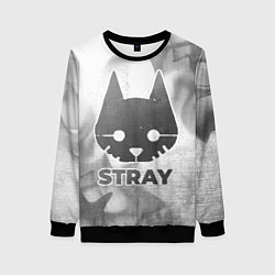 Женский свитшот Stray - white gradient