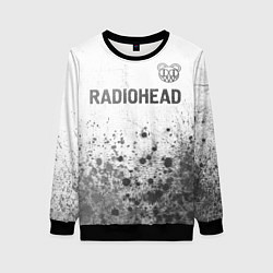 Женский свитшот Radiohead - white gradient посередине