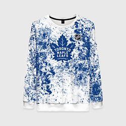 Свитшот женский Toronto Maple Leafs NHL white, цвет: 3D-белый