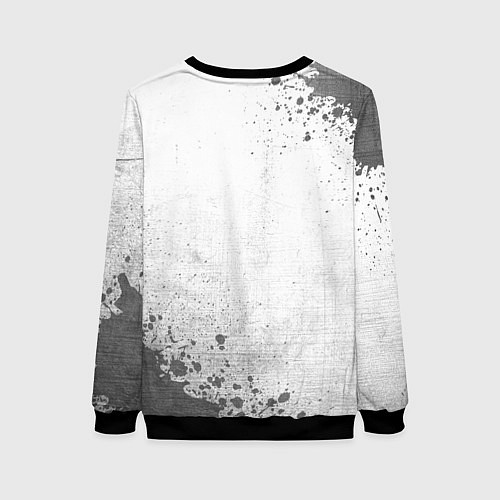 Женский свитшот Apex Legends - white gradient вертикально / 3D-Черный – фото 2