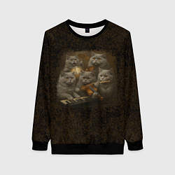 Женский свитшот Когда Наташа музыкант