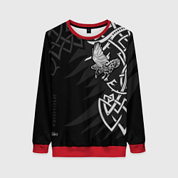 Женский свитшот Верные спутники Одина