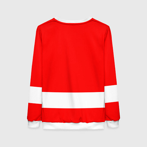 Женский свитшот Detroit Red Wings hockey / 3D-Белый – фото 2