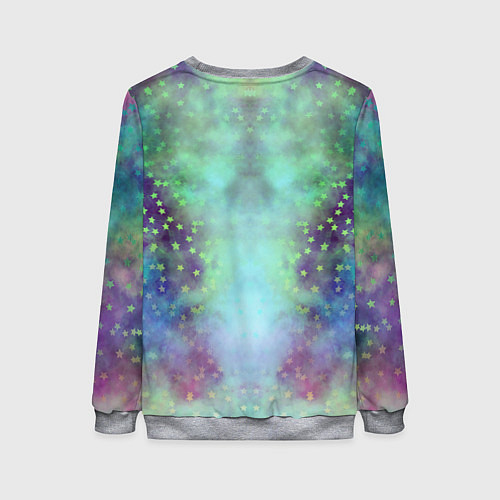 Женский свитшот Astro в стиле татуировки / 3D-Меланж – фото 2