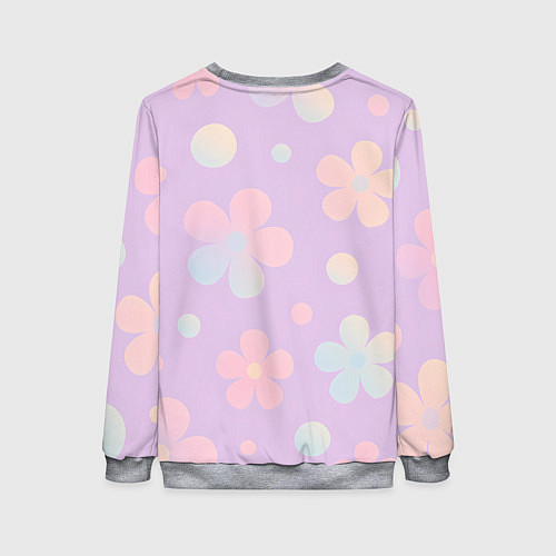 Женский свитшот Astro anime / 3D-Меланж – фото 2