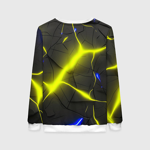 Женский свитшот Bones в спортивном стиле / 3D-Белый – фото 2