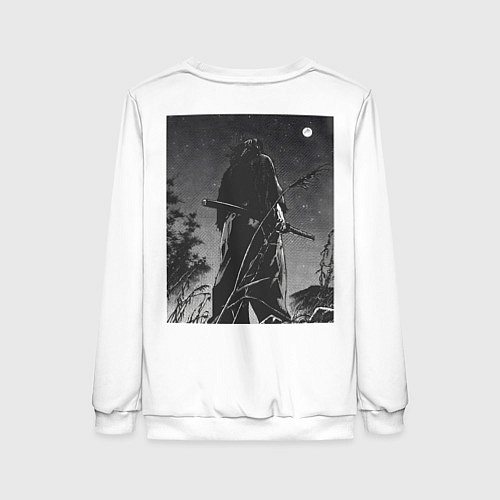 Женский свитшот Миямото Мусаси, Vagabond / 3D-Белый – фото 2