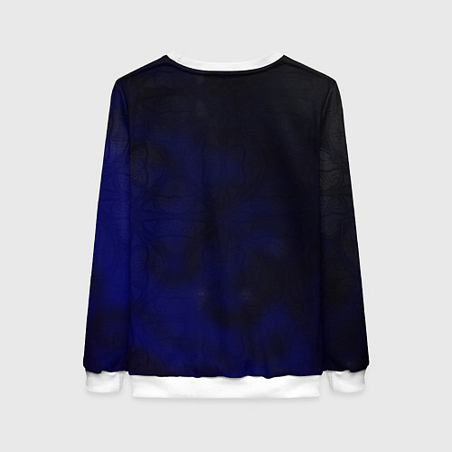 Женский свитшот Мифический воин в неоновом свете / 3D-Белый – фото 2