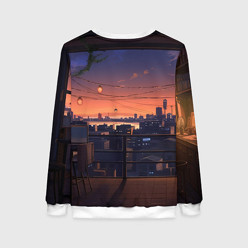 Женский свитшот Bones в аниме / 3D-Белый – фото 2