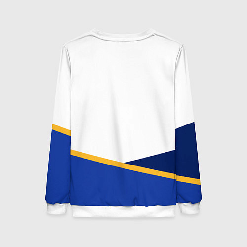 Женский свитшот Golden State Warriors - NBA / 3D-Белый – фото 2