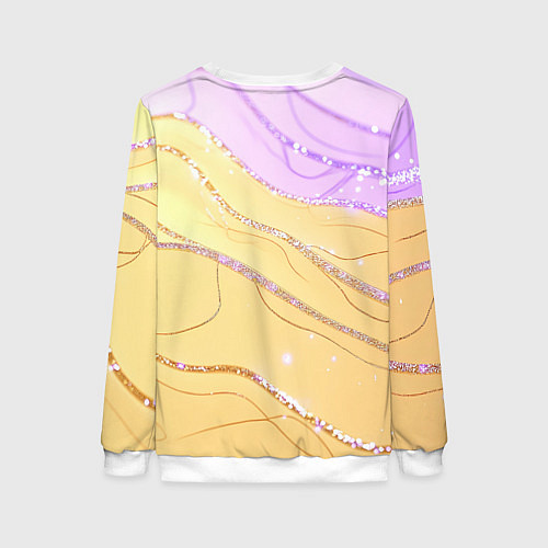 Женский свитшот Lana Del Rey танцует / 3D-Белый – фото 2