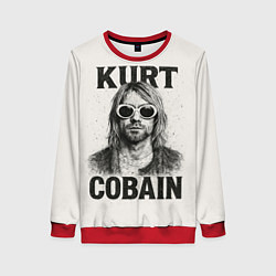 Женский свитшот Kurt Cobain - grunge-art