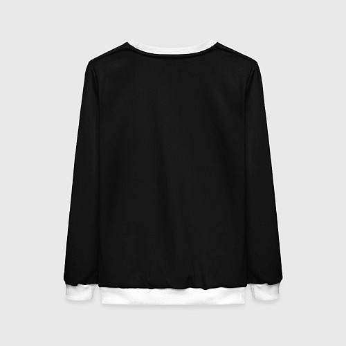 Женский свитшот Курт Кобейн - гранж-арт / 3D-Белый – фото 2