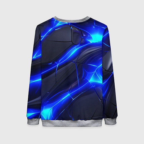 Женский свитшот Lana Del Rey киберпанк / 3D-Меланж – фото 2