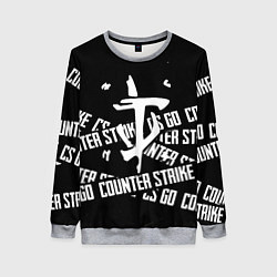 Свитшот женский Doom x counter strike, цвет: 3D-меланж