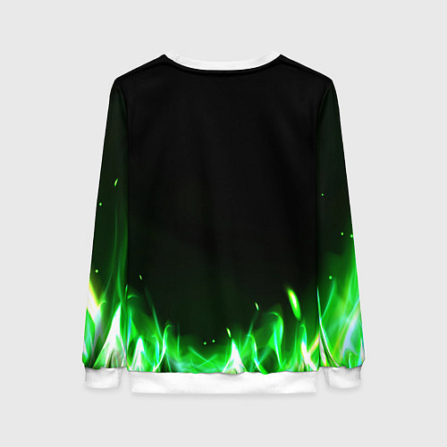 Женский свитшот XXXTentacion hardcore / 3D-Белый – фото 2