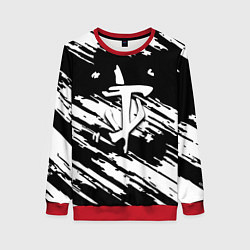 Женский свитшот Doom краски полосы