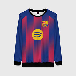 Свитшот женский Ламин Ямаль, Барселона домашняя форма 2025 2026, цвет: 3D-черный