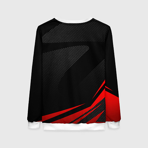 Женский свитшот Umbrella - спорт / 3D-Белый – фото 2