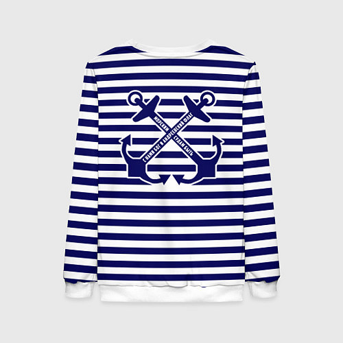 Женский свитшот ВМФ - герб России / 3D-Белый – фото 2