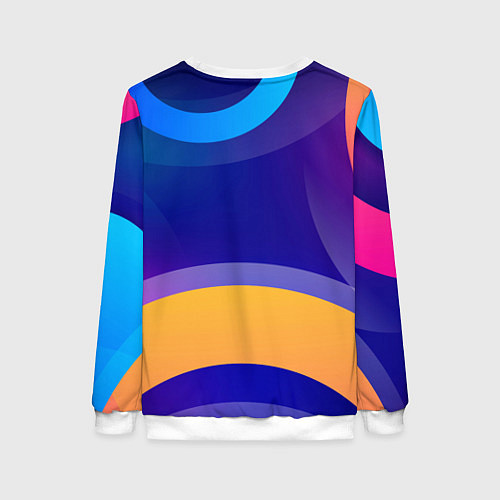 Женский свитшот Саня не король - Саня круче / 3D-Белый – фото 2