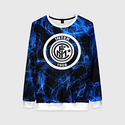 Свитшот женский Inter smoke neon, цвет: 3D-белый