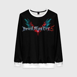 Женский свитшот Devil may cry 5 лого