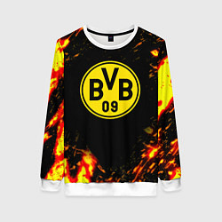 Женский свитшот Borussia огненные краски