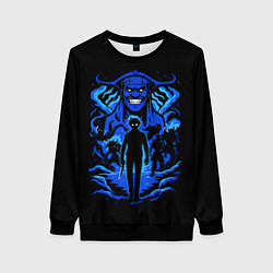 Свитшот женский Аниме Поднятие уровня в одиночку, цвет: 3D-черный