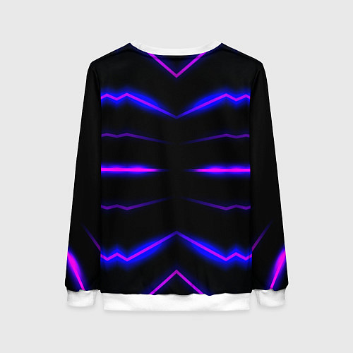 Женский свитшот Color multicoloured neon / 3D-Белый – фото 2