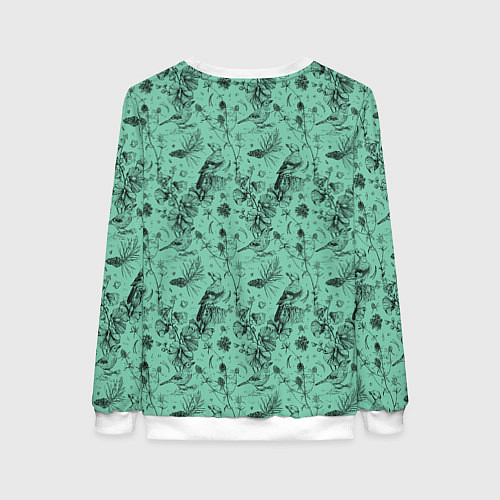 Женский свитшот В Бузулукском бору / 3D-Белый – фото 2