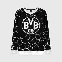Женский свитшот Borussia черно белые