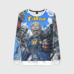 Женский свитшот Fallout брутальный седьмой