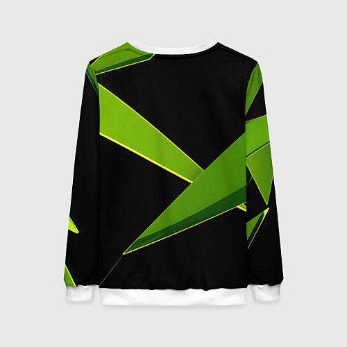 Женский свитшот Geometric neon / 3D-Белый – фото 2